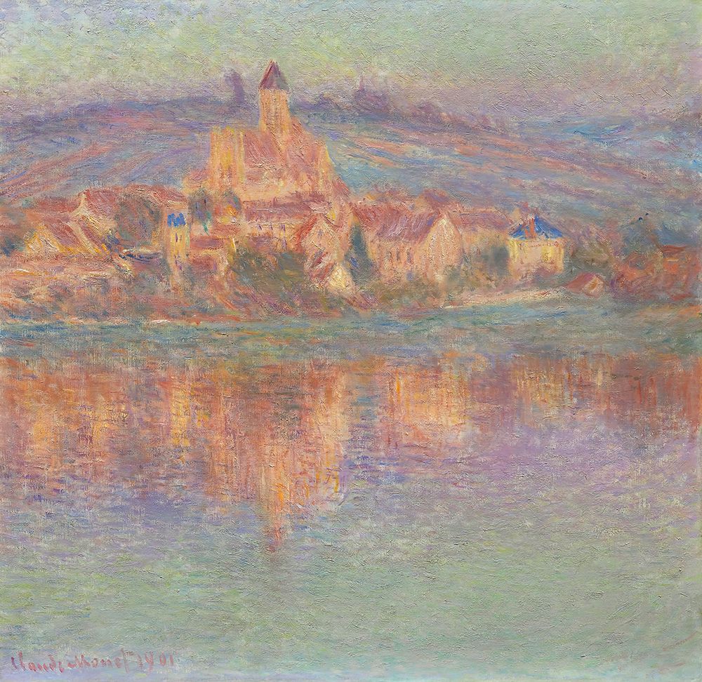 Vetheuil_Claude Monet art print by Screendoor for $57.95 CAD