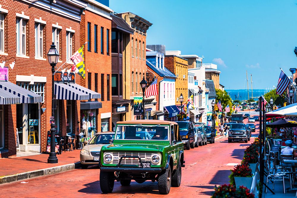 Annapolis Bronco art print by Will Malone for $57.95 CAD