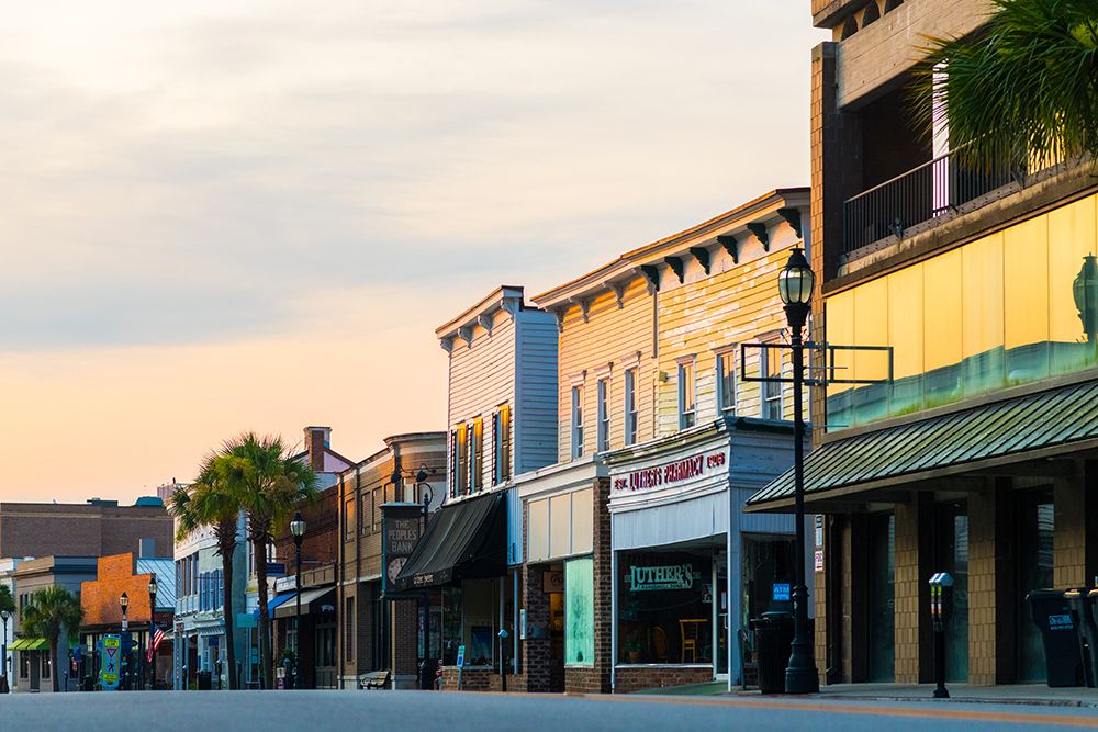 Downtown Beaufort Morning 4 art print by Will Malone for $57.95 CAD
