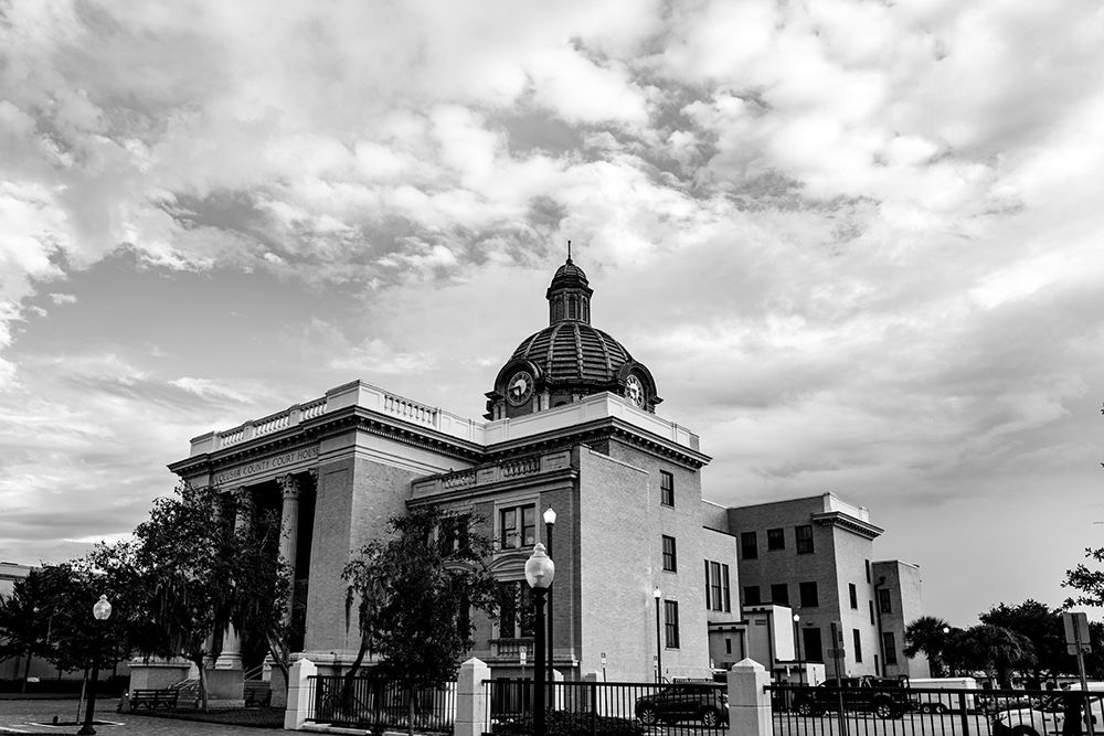 Courthouse BW art print by Will Malone for $57.95 CAD