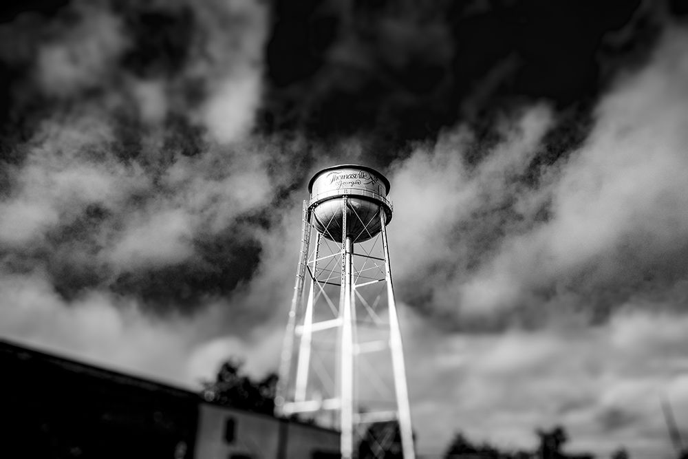 Monochrome Watertower art print by Will Malone for $57.95 CAD