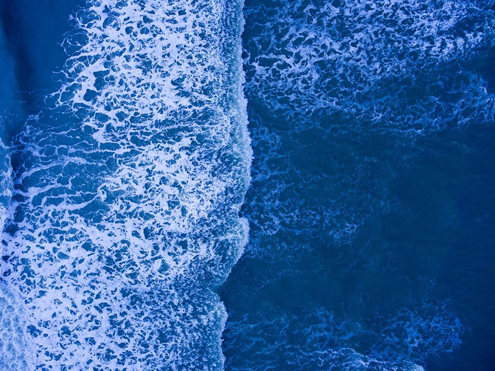 Morning Waves Blue art print by Will Malone for $57.95 CAD