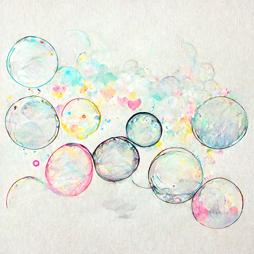 Bubbles 15 art print by Screendoor for $57.95 CAD