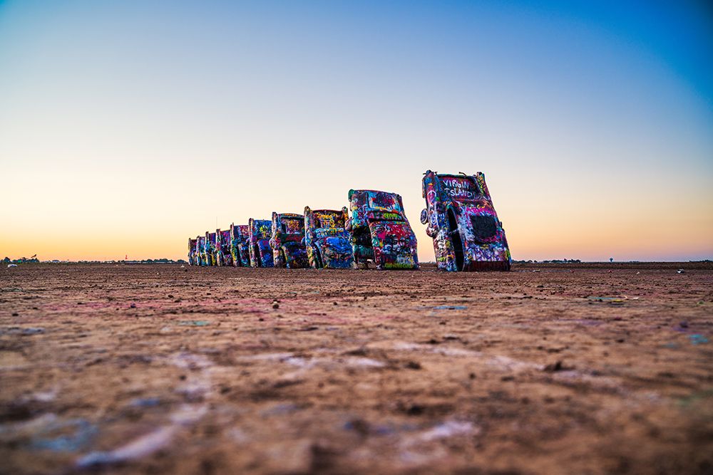 Cadillac Ranch 2 art print by Will Malone for $57.95 CAD