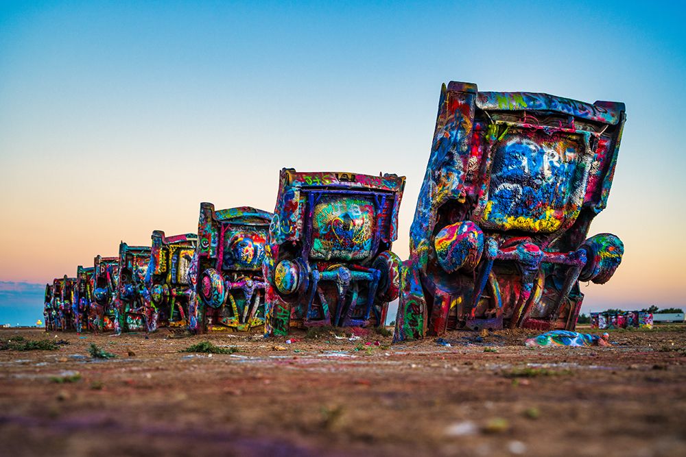 Cadillac Ranch 3 art print by Will Malone for $57.95 CAD