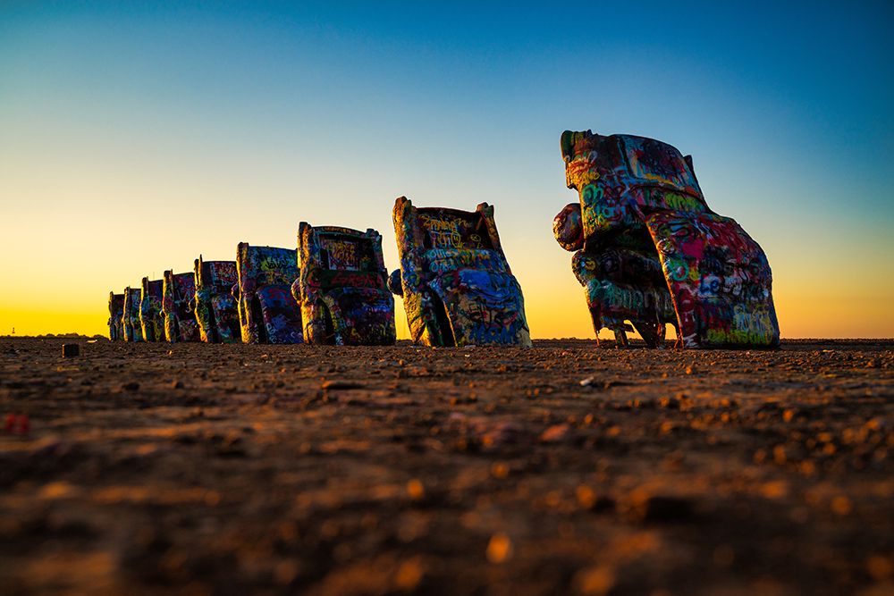 Cadillac Ranch 7 art print by Will Malone for $57.95 CAD