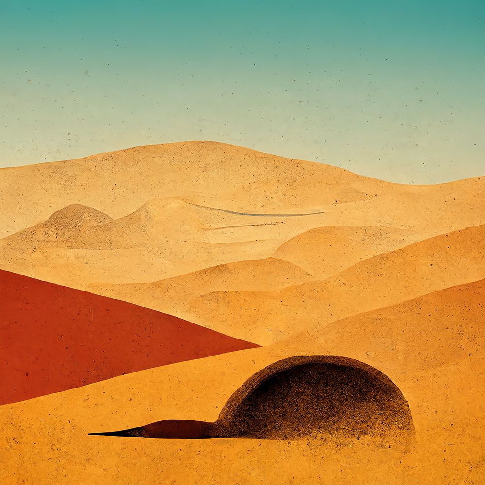Happy Desert Adventure 2 art print by Screendoor for $57.95 CAD