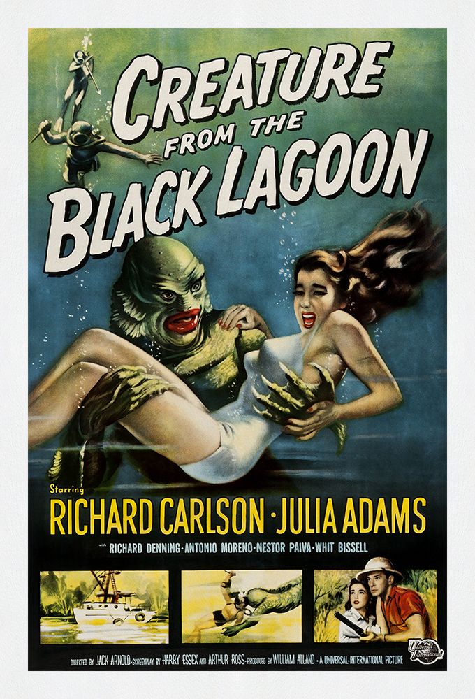 Creature From The Black Lagoon art print by Screendoor for $57.95 CAD