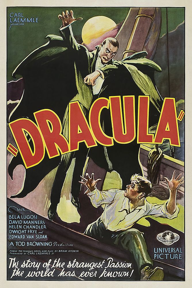 Dracula art print by Screendoor for $57.95 CAD
