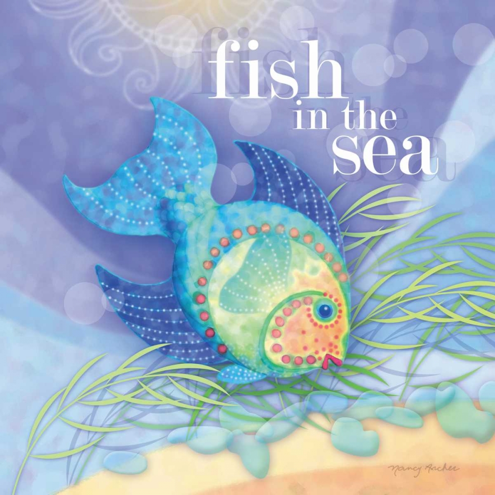Fish in the Sea art print by Nancy Archer for $57.95 CAD