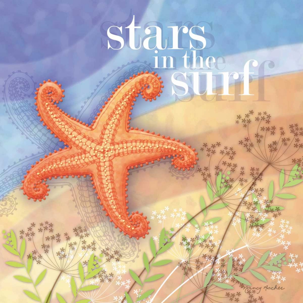 Stars in the Surf art print by Nancy Archer for $57.95 CAD