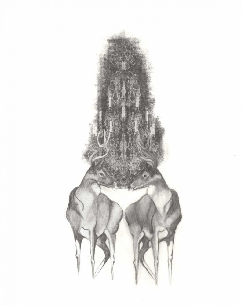 Deer I art print by Arielle Adkin for $57.95 CAD