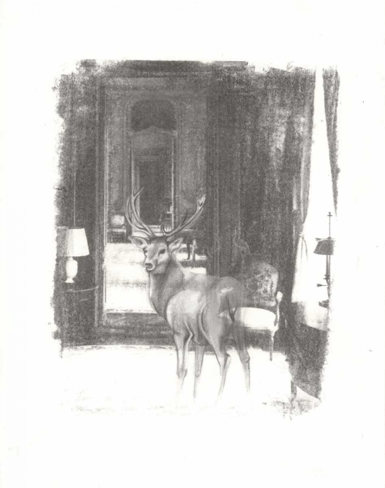 Deer II art print by Arielle Adkin for $57.95 CAD