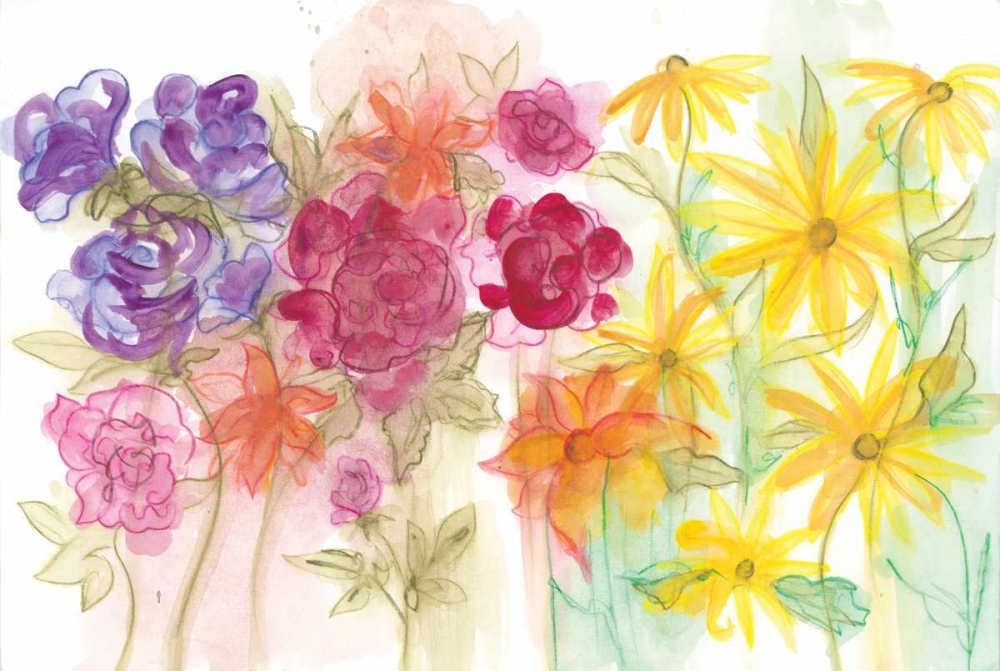 Spring Garden I art print by Arielle Adkin for $57.95 CAD
