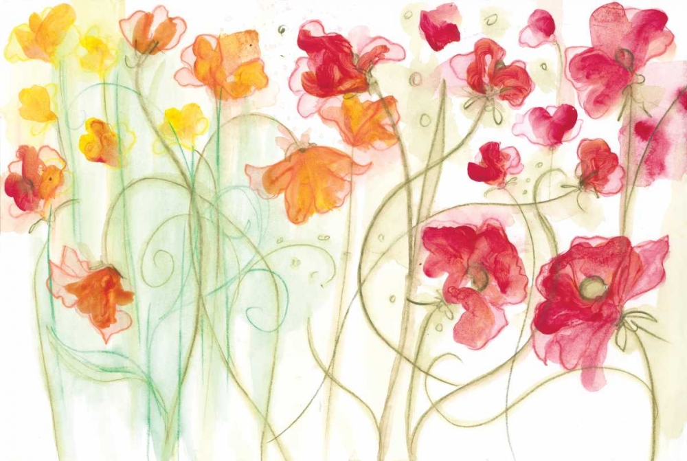 Spring Garden II art print by Arielle Adkin for $57.95 CAD