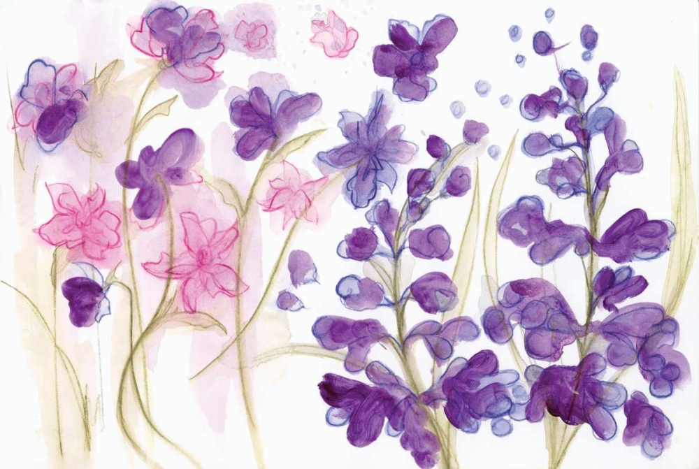 Spring Garden IX art print by Arielle Adkin for $57.95 CAD
