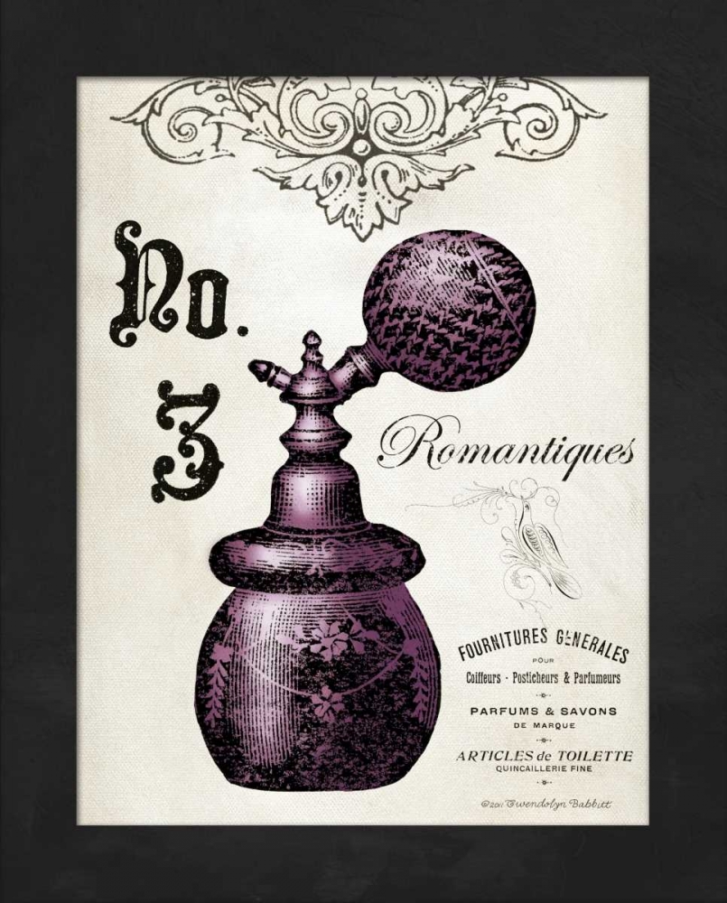 French Perfume 3 art print by Gwendolyn Babbitt for $57.95 CAD