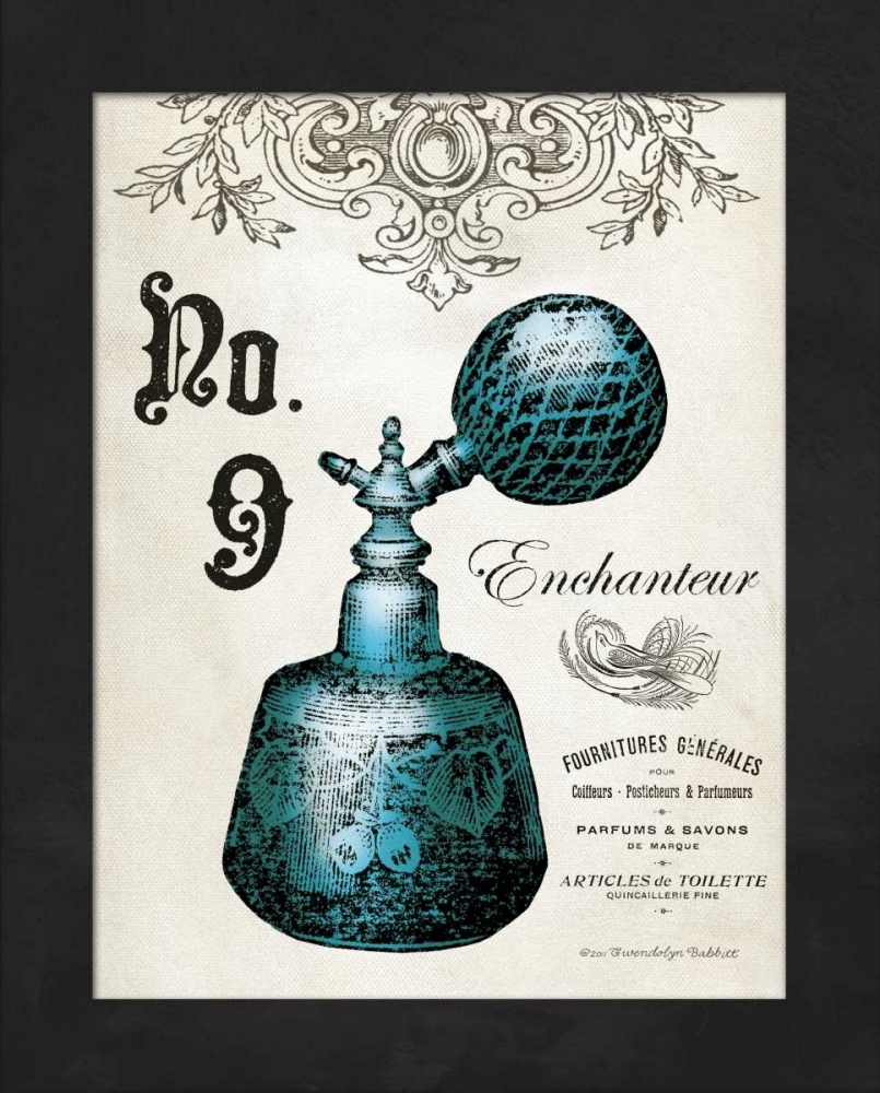 French Perfume 9 art print by Gwendolyn Babbitt for $57.95 CAD