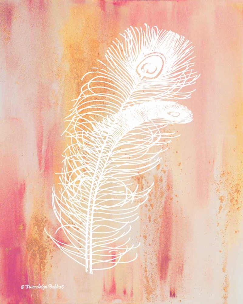 Whimsical Feathers II art print by Gwendolyn Babbitt for $57.95 CAD