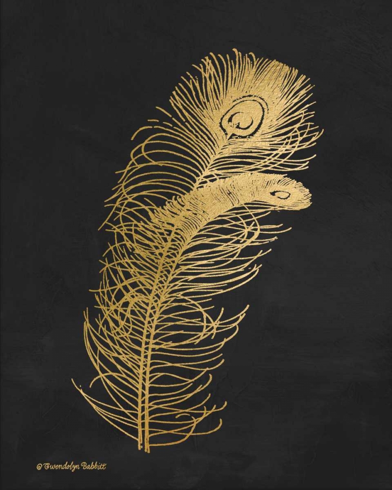 Feather on Black II art print by Gwendolyn Babbitt for $57.95 CAD