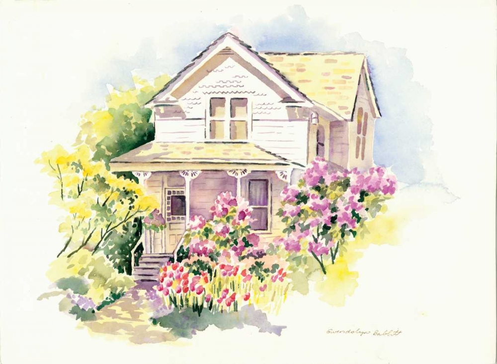 Lilac Farm art print by Gwendolyn Babbitt for $57.95 CAD