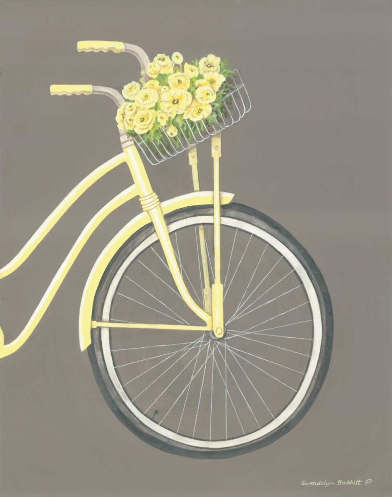 Bicycle II art print by Gwendolyn Babbitt for $57.95 CAD
