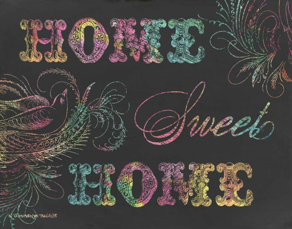 Home Sweet Home III art print by Gwendolyn Babbitt for $57.95 CAD