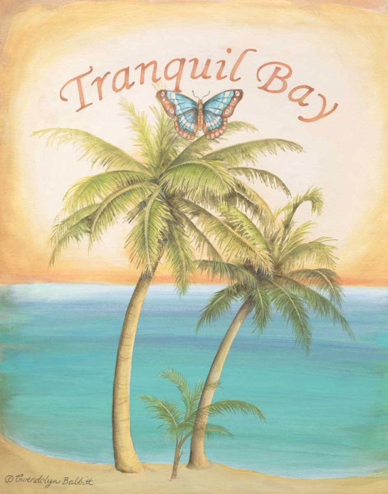 Tranquil Bay art print by Gwendolyn Babbitt for $57.95 CAD