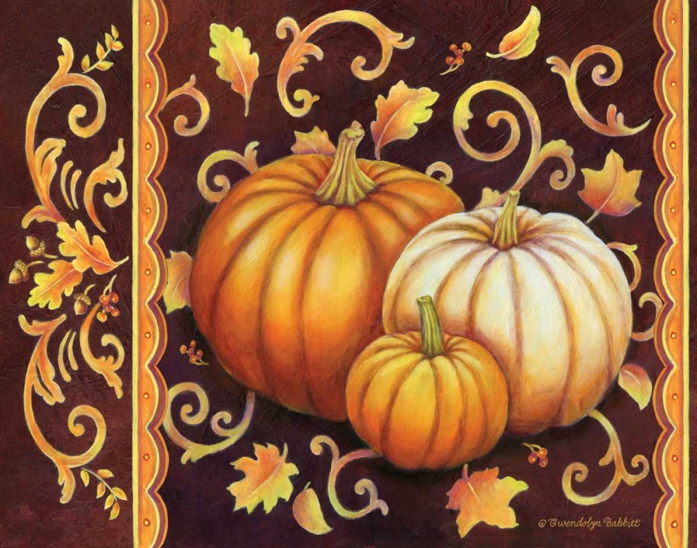 Autumn Celebration I art print by Gwendolyn Babbitt for $57.95 CAD