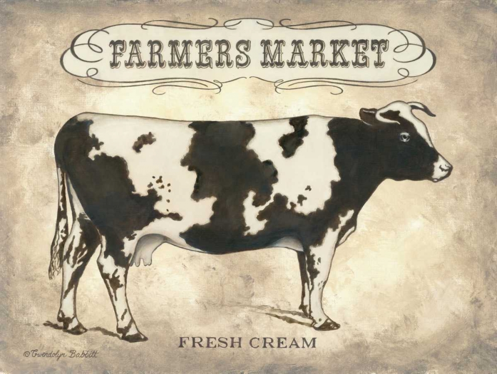 Farmers Market art print by Gwendolyn Babbitt for $57.95 CAD