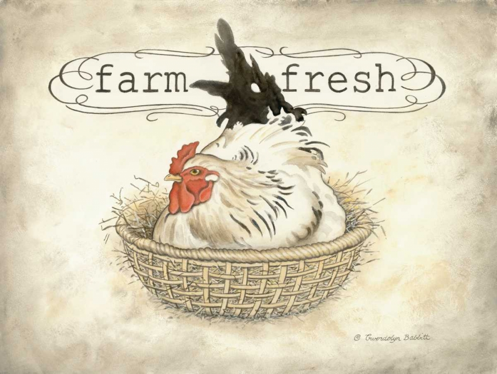Farm Fresh art print by Gwendolyn Babbitt for $57.95 CAD