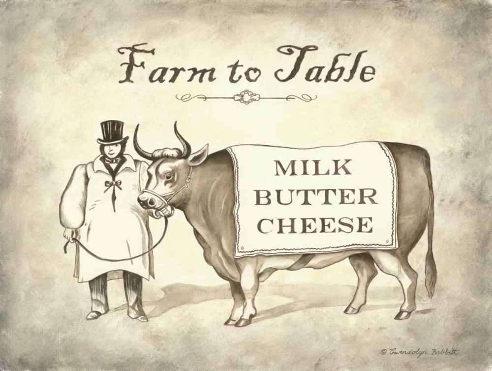 Farm to Table art print by Gwendolyn Babbitt for $57.95 CAD