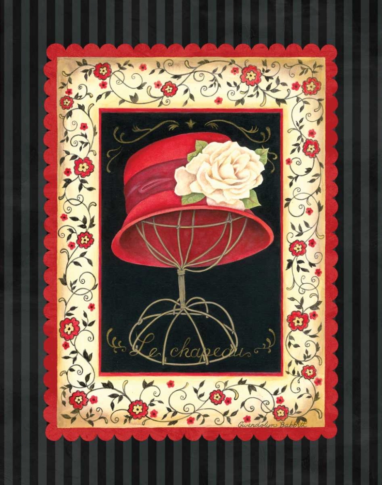 Dressed in Red I art print by Gwendolyn Babbitt for $57.95 CAD