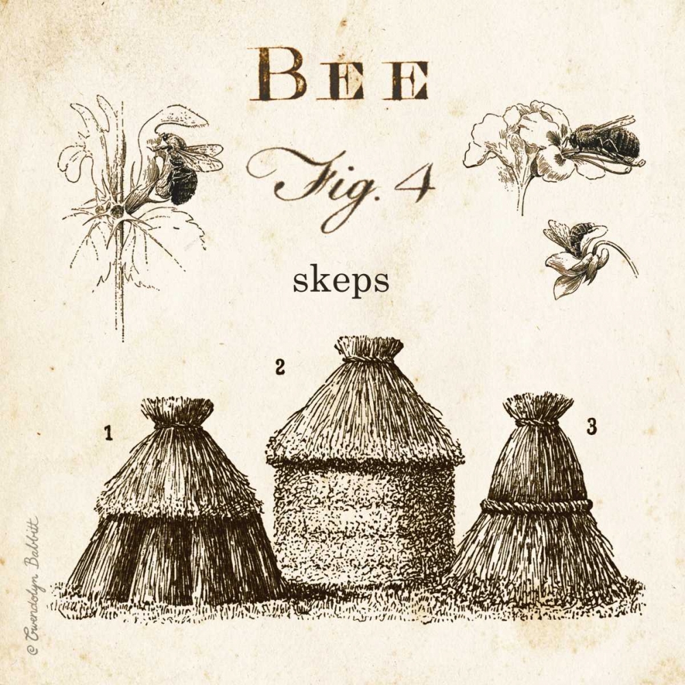 Bee Fig 4 art print by Gwendolyn Babbitt for $57.95 CAD