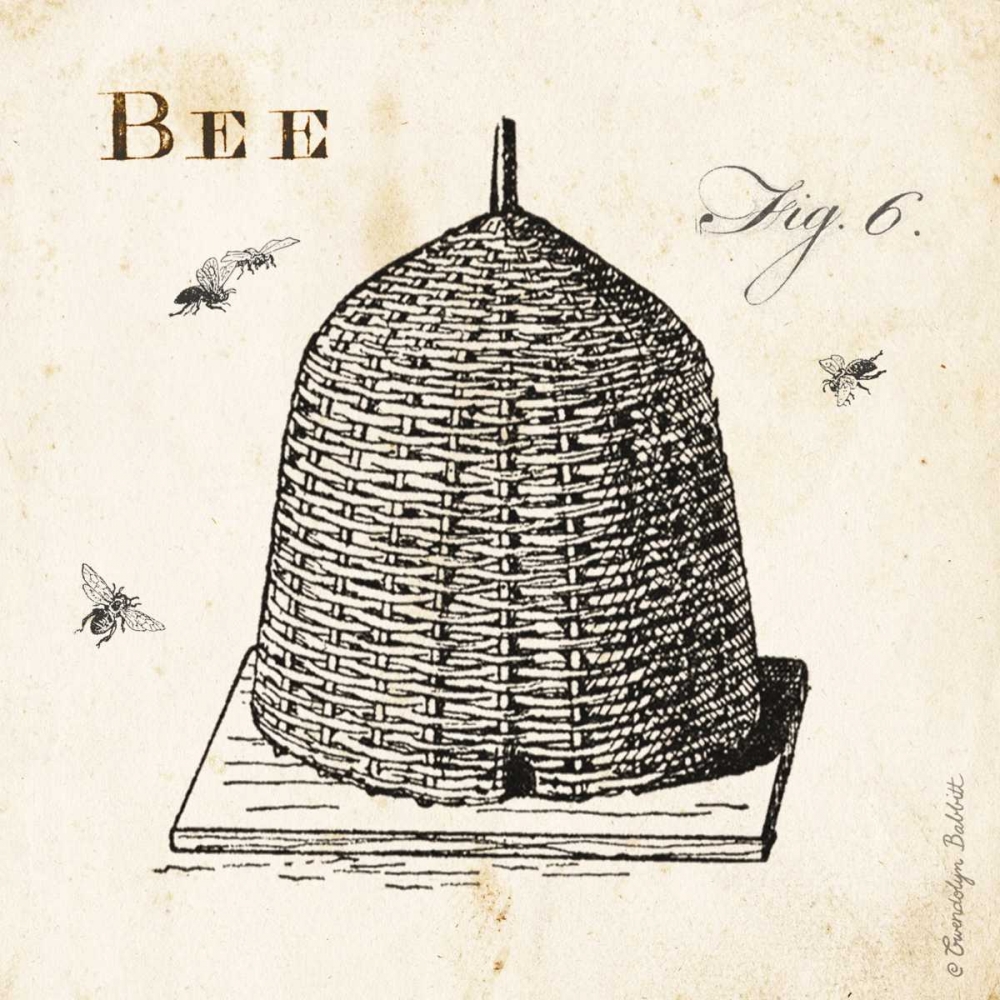 Bee Hive Fig 6 art print by Gwendolyn Babbitt for $57.95 CAD