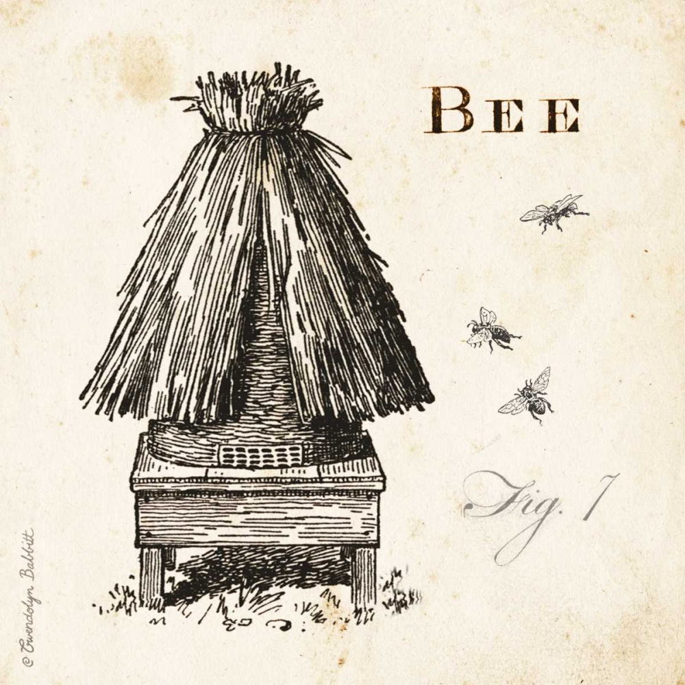 Bee Hive Fig 7 art print by Gwendolyn Babbitt for $57.95 CAD