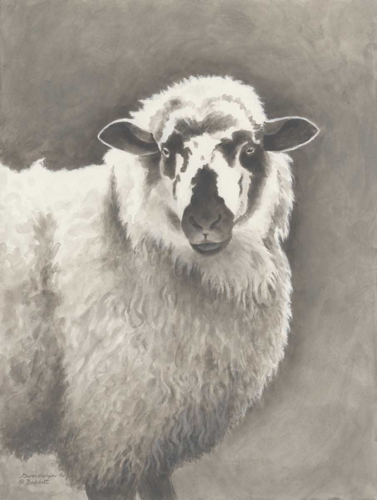 Heirloom Madras Sheep art print by Gwendolyn Babbitt for $57.95 CAD