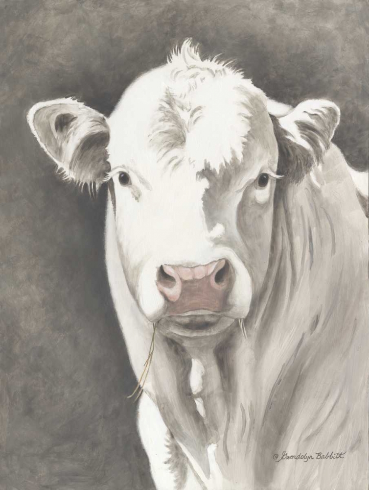 White Bull art print by Gwendolyn Babbitt for $57.95 CAD