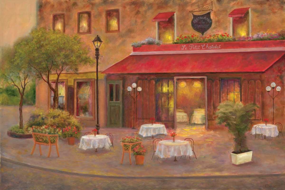 Dining in Paris II art print by Carol Bailey for $57.95 CAD