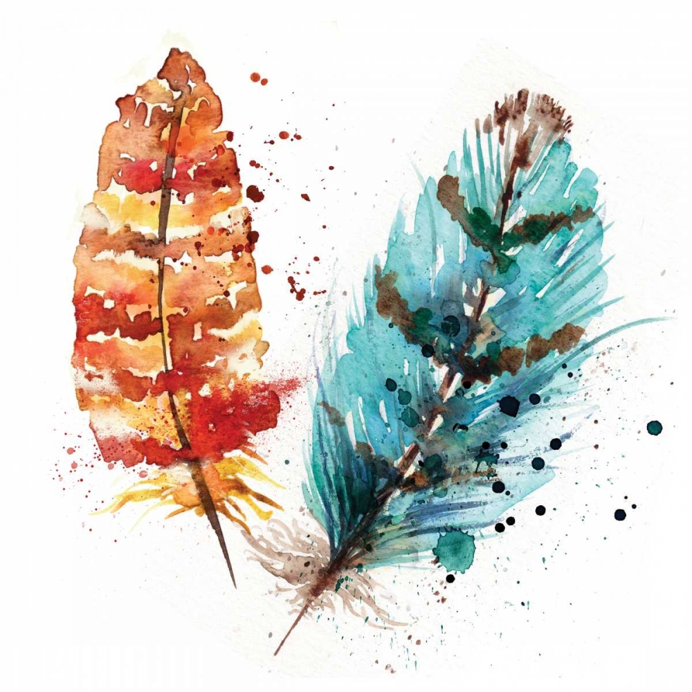 Feathers II art print by Sara Berrenson for $57.95 CAD