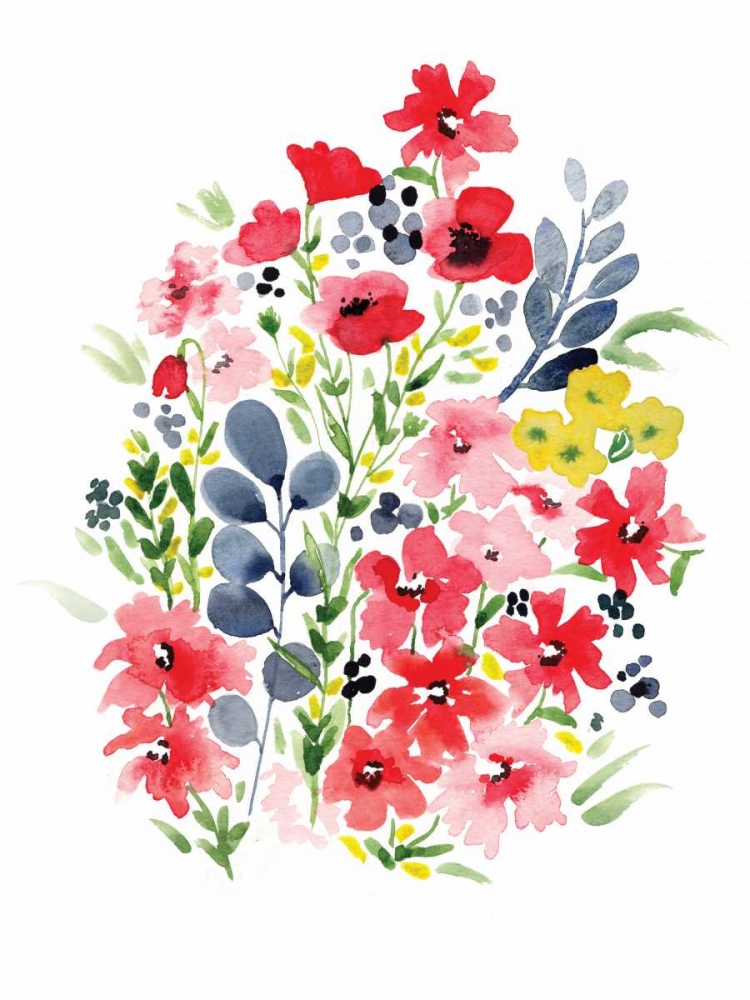 Spring Blooms I art print by Sara Berrenson for $57.95 CAD