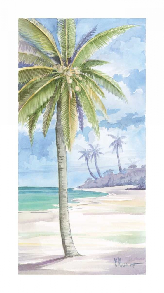 Palm Island I art print by Paul Brent for $57.95 CAD