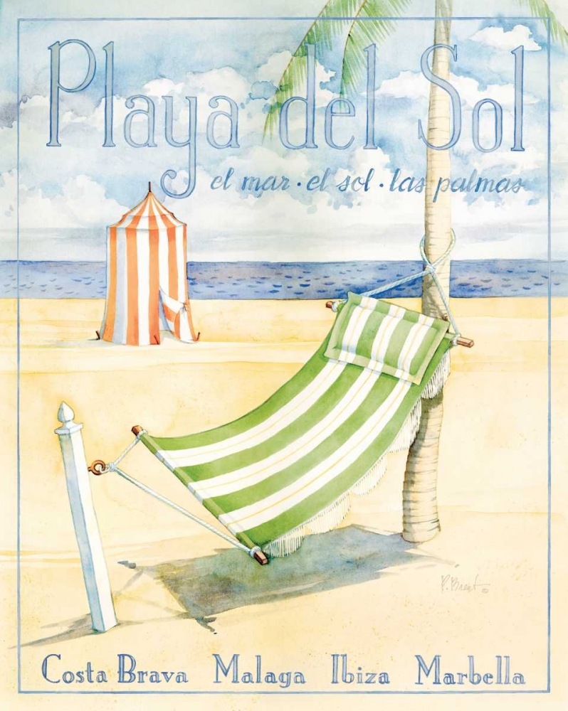 Playa del Sol art print by Paul Brent for $57.95 CAD