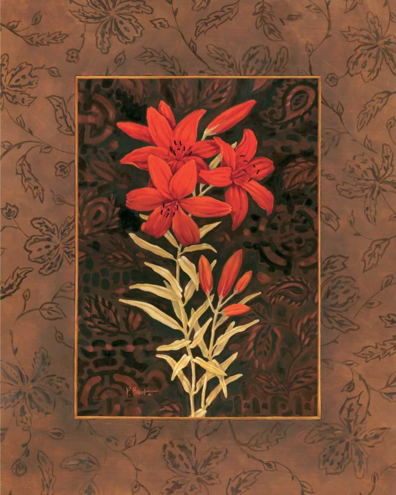Damask Lily art print by Paul Brent for $57.95 CAD