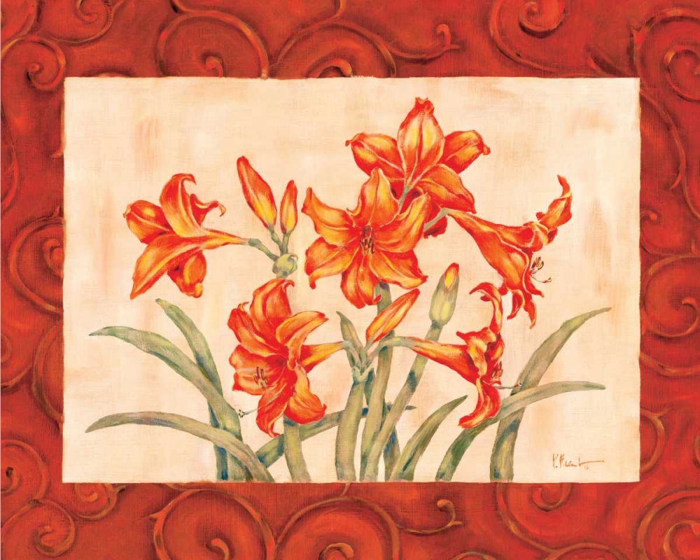 Linen Scroll Tulip art print by Paul Brent for $57.95 CAD
