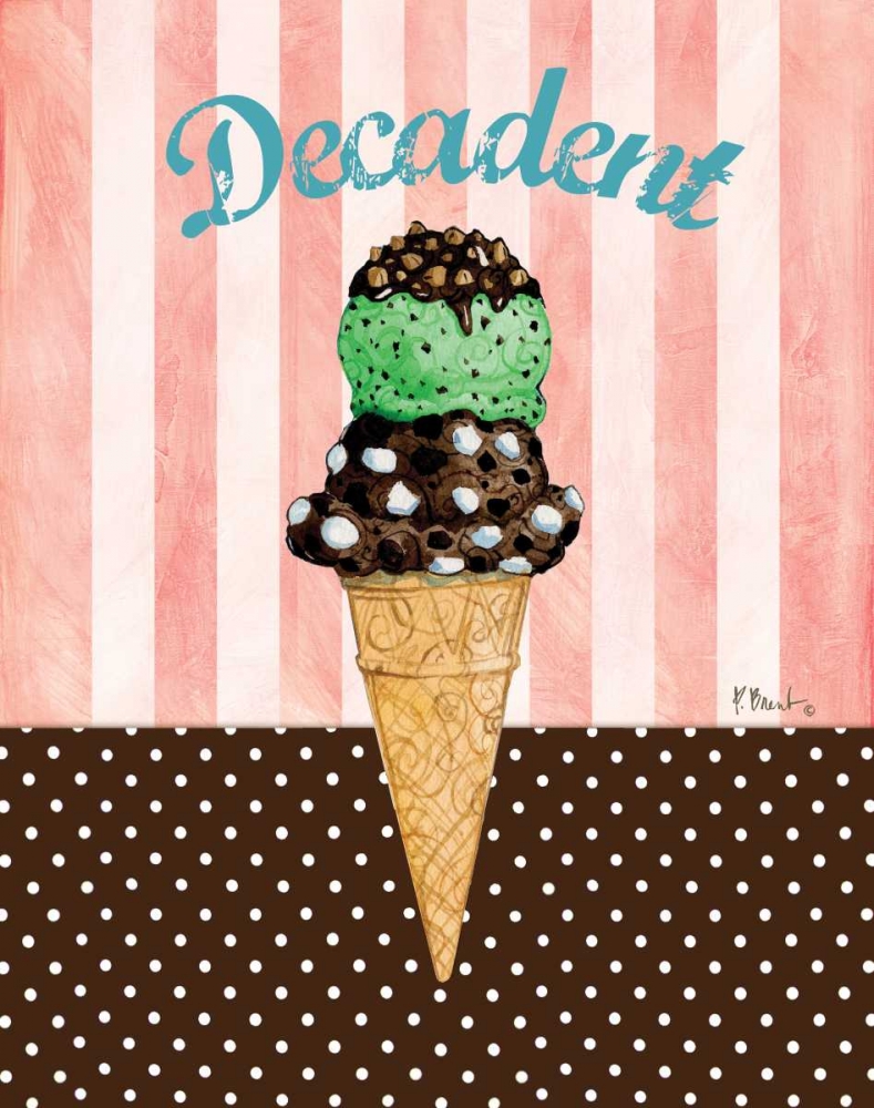 Ice Cream Shoppe III art print by Paul Brent for $57.95 CAD