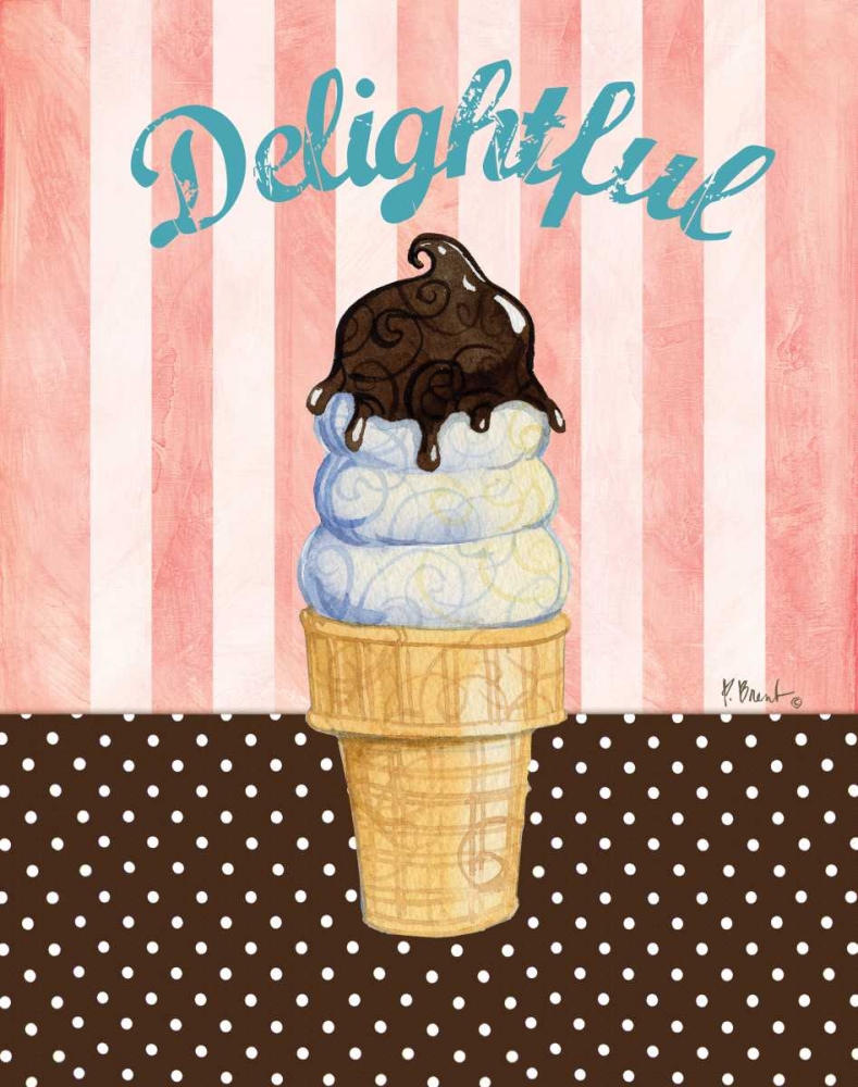 Ice Cream Shoppe IV art print by Paul Brent for $57.95 CAD