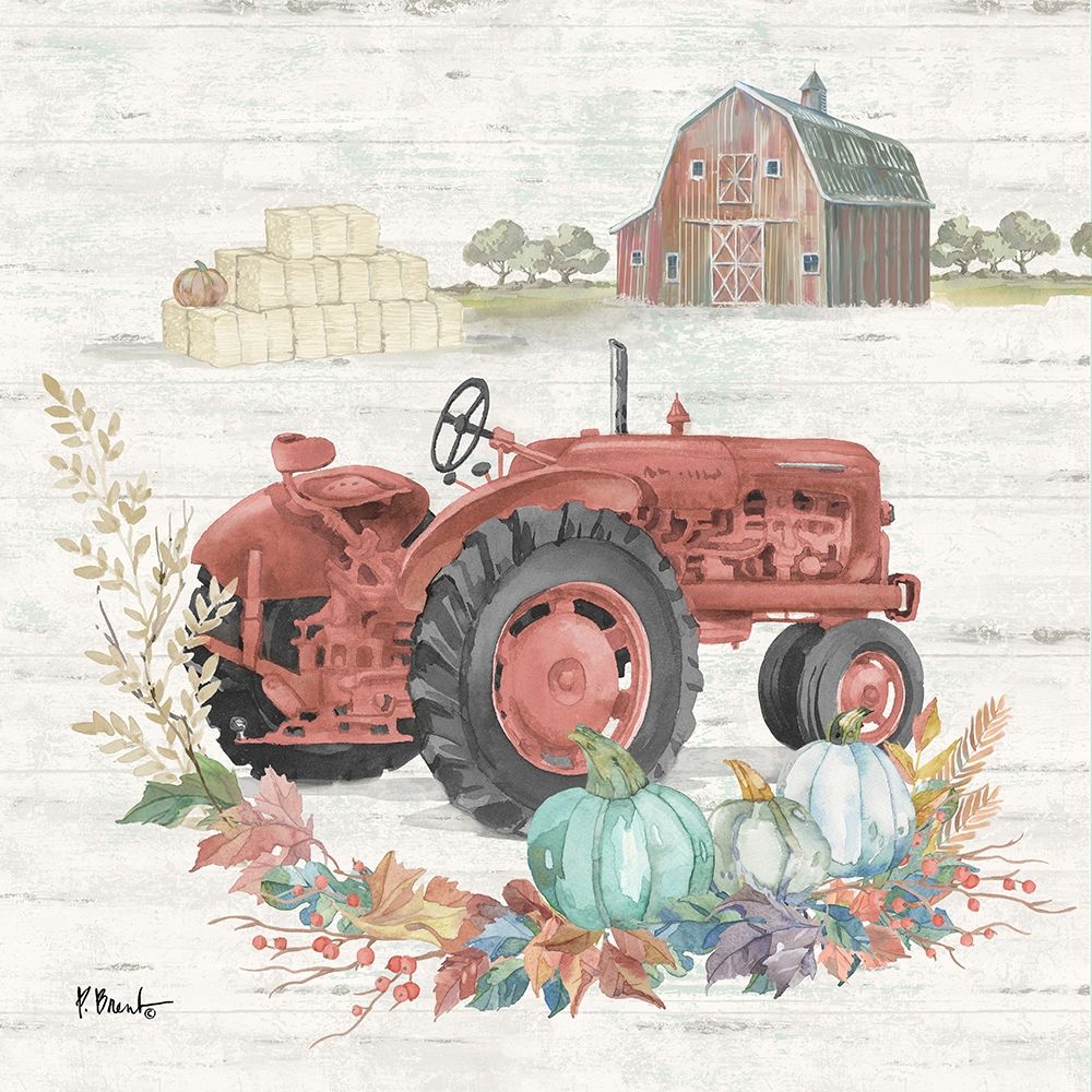 Plymouth Tractor I art print by Paul Brent for $57.95 CAD