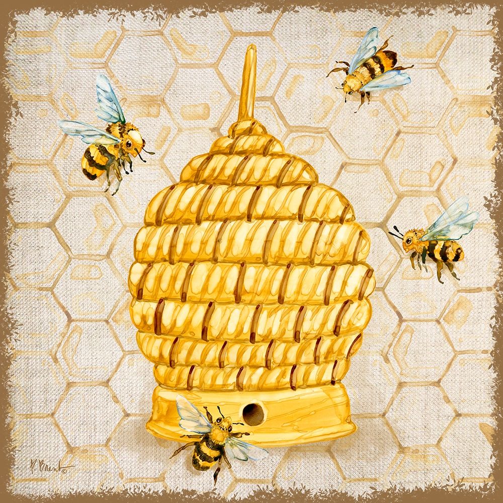 Honeybee Haven I art print by Paul Brent for $57.95 CAD