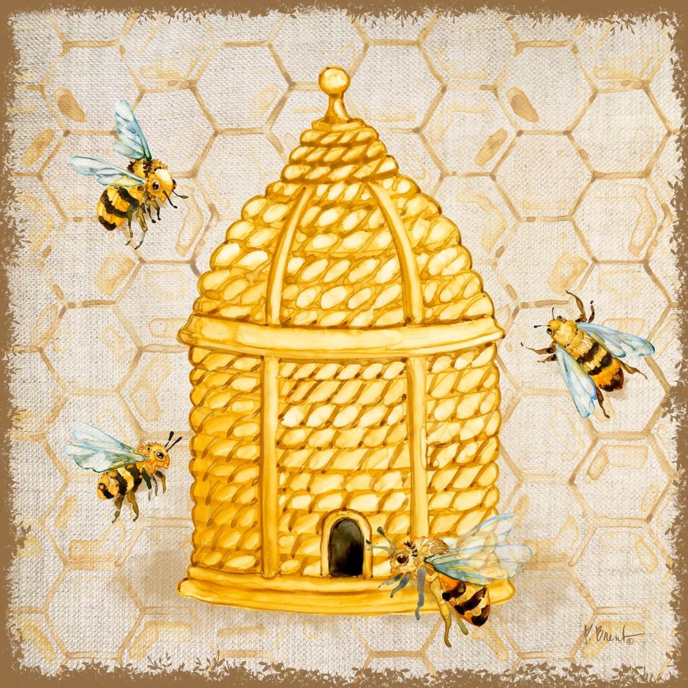 Honeybee Haven II art print by Paul Brent for $57.95 CAD